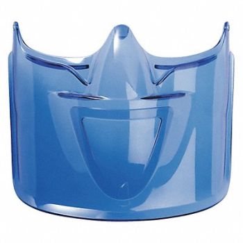 BOLLE SAFETY Visor/Face Shield Blue Polycarbonate, 20V816