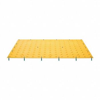 TUFTILE J0991 ADA Warning Pad Yellow 5ft Lx2 ft.W, 20VA62