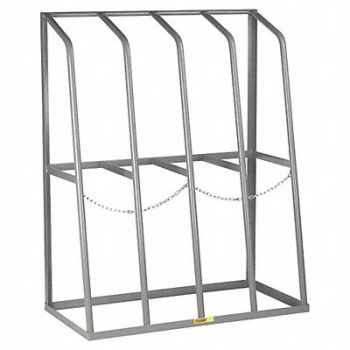 LITTLE GIANT Vertical Bar Rack 60 H 48 W 24 D Gray, 20VA66
