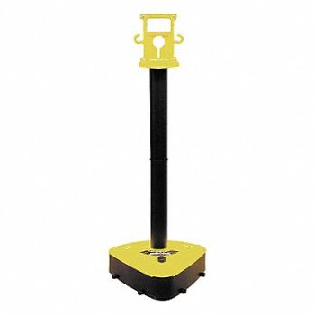 MR. CHAIN X-Treme Duty Stanchion 46-1/2 in H PR, 20VG45