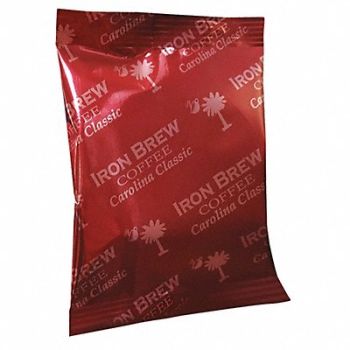 IRON BREW Coffee Carolina Classic Caff Ground PK50, 20VG61