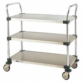 METRO Metal Shelf Cart 375 lb SS, 20W633