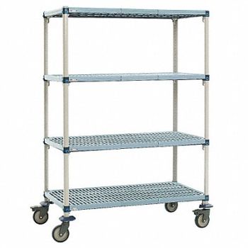 METRO Utlty Crt 26inx67inx62in Unt Cap 600 lb, 20W683