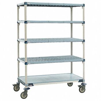 METRO Plstc Shlvng 26x79x62in Unt Cap 900 lb, 20W702