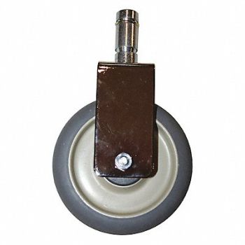 METRO Rigid Stem Caster H5 In 24 In Channel PR, 43Y707