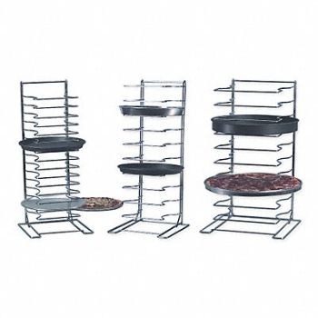 AMERICAN METALCRAFT Pizza Rack Chrome Plated, 20W897