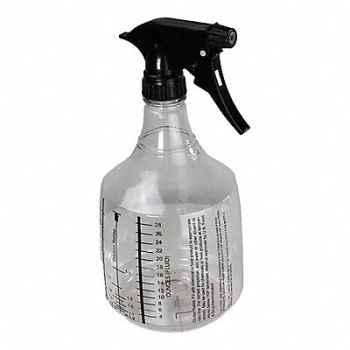 TOUGH GUY Trigger Spray Bottle 36oz 9 H Clear PK12, 20WU23