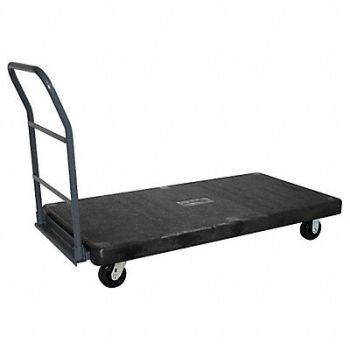 JAMCO Platform Truck 2500lb Plastic 60inx30in, 20WU29