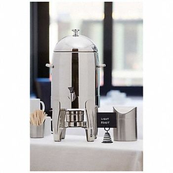 AMERICAN METALCRAFT Coffee Urn Silver/Gold 11 qt., 20X518