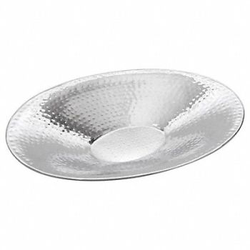 AMERICAN METALCRAFT Bowl Hammered Silver 20 In dia., 20X553