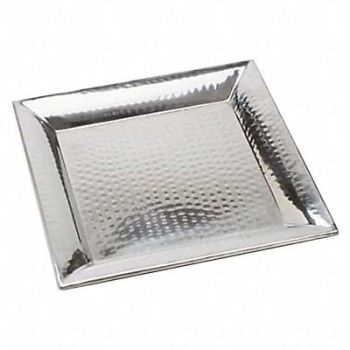 AMERICAN METALCRAFT Hammered Tray 16 x 16 in, 20X560