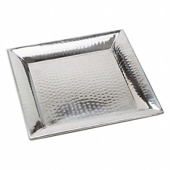 AMERICAN METALCRAFT Hammered Tray 22 x 22 in, 20X563