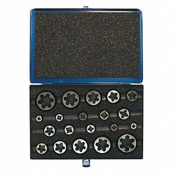 CLEVELAND Die Set Hex HSS 20pc, 20X693