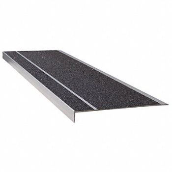 WOOSTER Stair Tread Black 60in W Extruded Alum, 20X795