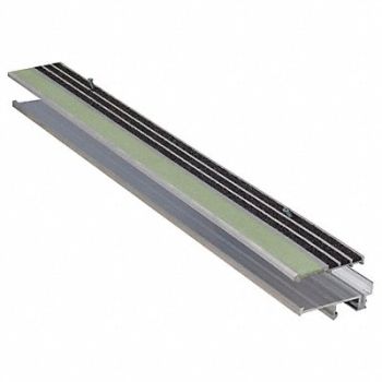 WOOSTER Stair Nosing Black 48in W Extruded Alum, 20X856