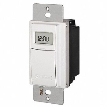 INTERMATIC Timer Digital 120/277VAC 15A Wall Switch, 20XE69