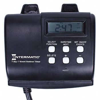 INTERMATIC Timer Digital 120V 15A Plug In, 20XE90