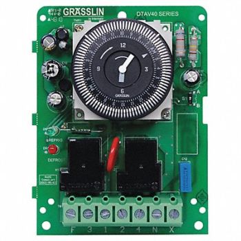 INTERMATIC Defrost Timer 120/240V 40A 1 NO 1 NC, 20XF96