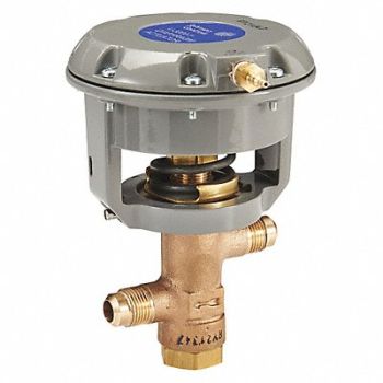 JOHNSON CONTROLS Pneumatic Flare Valve Brass 1/2 in., 20XJ18