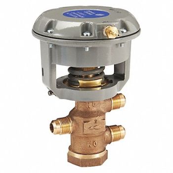 JOHNSON CONTROLS Pneumatic Flare Valve Brass 1/2 in., 20XJ23