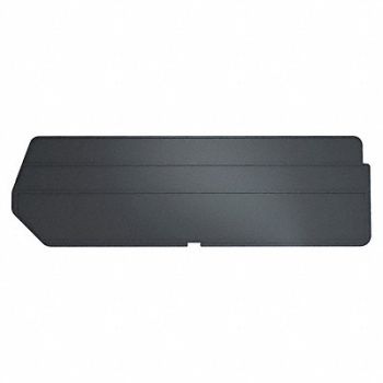 AKRO-MILS Divider 5 1/2 in Black 6 PK6, 20XK05