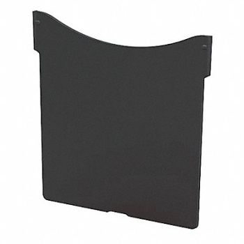 AKRO-MILS Divider 4 3/8 in Black 6 PK6, 20XK07