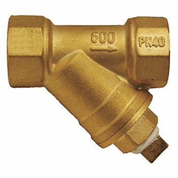 GRAINGER APPROVED Y Strainer 5 H 20 mesh Brass, 20XM15
