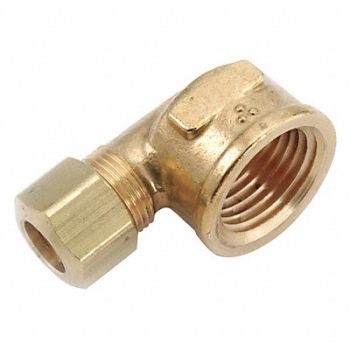 GRAINGER APPROVED Female Elbow Low Lead Brass 150 psi, 20XM78