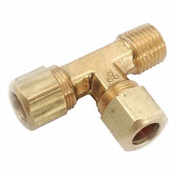 GRAINGER APPROVED Tee Low Lead Brass 200 psi, 20XM82