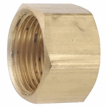 GRAINGER APPROVED Cap Low Lead Brass 150 psi, 20XM95