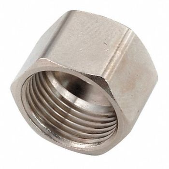 GRAINGER APPROVED Nut Low Lead Brass 200 psi, 20XN18