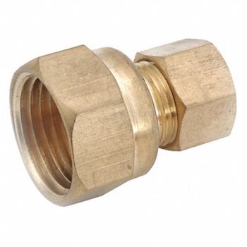 GRAINGER APPROVED Female Coupling Low Lead Brass 1000 psi, 20XN49