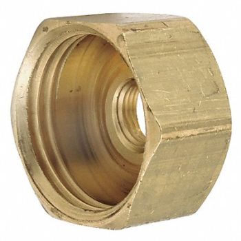GRAINGER APPROVED Garden Hose Adapter 3/4 x1/8 GHTxNPT, 20XP96