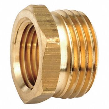 GRAINGER APPROVED Garden Hose Adapter 3/4 x3/4 MGHTxFNPT, 20XR10