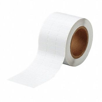 BRADY Thermal Transfer Printer Labels White, 20XX25