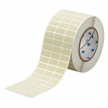 BRADY Thermal Transfer Printer Labels Amber, 20XX91