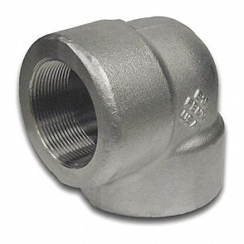 GRAINGER APPROVED 90 Elbow 304/304L SS 1/2 in FNPT, 20XY71