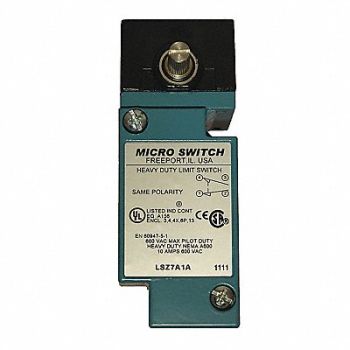 HONEYWELL MICRO SWITCH Limit Switch Head Rotary Top 4 in.-lb, 20Y060