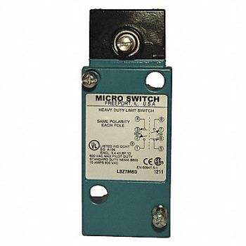 HONEYWELL MICRO SWITCH Limit Switch Head Wbbl Stick Top 2NO/2NC, 20Y064