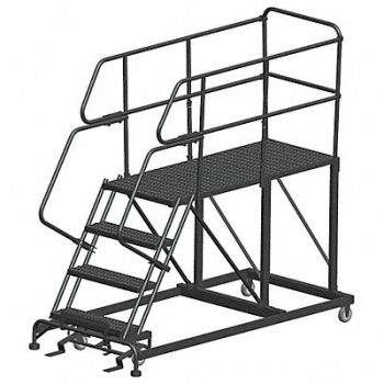BALLYMORE Roll Work Platform Steel Single 40 In.H, 20Y809