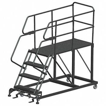 BALLYMORE Roll Work Platform Steel Single 40 In.H, 20Y810