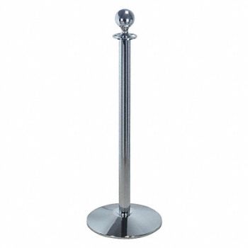 VISIONTRON Ball Top Rope Post Polished Chrome, 20YU22