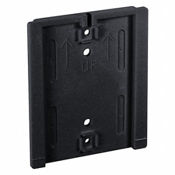 RETRACTA-BELT Black Wall Mount Plate for WM412, 20YV31