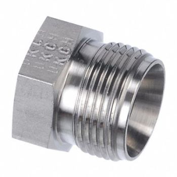 PARKER Inverted Tube Nut SS A-LOK 1/16In, 20YY96