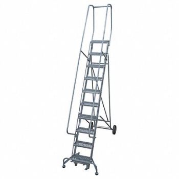 COTTERMAN Rolling Ladder Hndrl Pltfm 110 In H, 20Z290