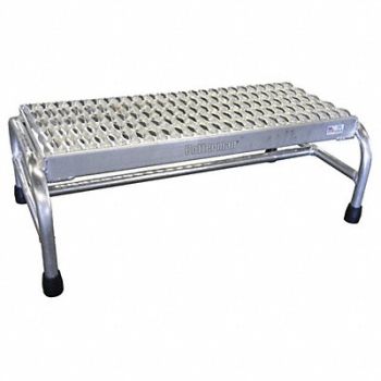 COTTERMAN Step Stand 10 In H 500 lb Aluminum, 20Z504