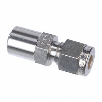 PARKER Butt-Weld Adptr SS ALOKxButt 1/2x3/4In, 20ZA18