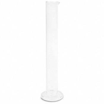 VEE GEE SCIENTIFIC Hydrometer Jar 600 mL, 795ZW5