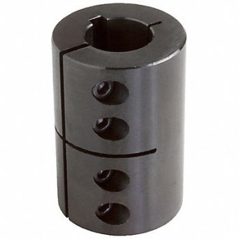 CLIMAX METAL PRODUCTS Rigid Shaft Coupling Clamp 5 L, 38AW29