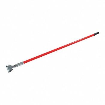 CARLISLE Fbrgl Dust Mop Hdl ClpOn Ctr 60 Rd PK12, 211J36